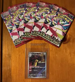 6 SEALED PACKS MEGA SYMPHONIA JPN POKEMON WITH AR CARD #75 - Image 1