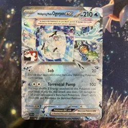 Wellspring Mask Ogerpon ex 064/167 Prize Pack Series Cards Holo - Image 1