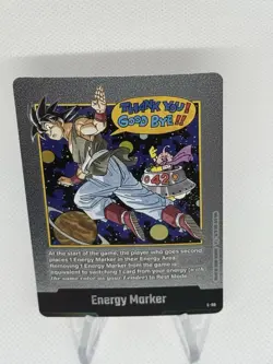 Goku Energy Marker E-90 Silver Manga Booster 02 Dragon Ball Card English Goku - Image 2