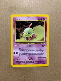 GERMAN Natu 67/111 Neo Genesis - Common Pokemon Card - NM/Mint - Image 1