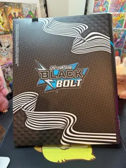 READ DESCRIPTION! CARD BINDER! Black Bolt, White Flare, Prismatic PokemonTCG - Image 4