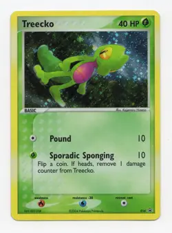 Pokemon 2003 TCG Black Star Promo Treecko Holo Card NM - Image 1