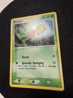 Pokemon 2003 TCG Black Star Promo Treecko Holo Card NM - Image 3