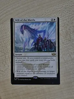 MTG Misprint Will of the Mardu Miscut Sheet Edge Tarkir Dragonstorm - Image 1