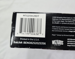 Magic The Gathering Haunts and Horrors Commander Pack - Death Toll Sealed - Image 3