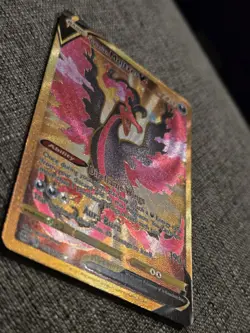 Galarian Moltres V Secret Rare Gold 183/172 Swsh09: Brilliant Stars Pokemon Card - Image 3
