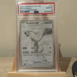 Pokemon BWR Zekrom 172 Reshiram 173 Victini 172 Black Bolt White Flare PSA 10 - Image 4