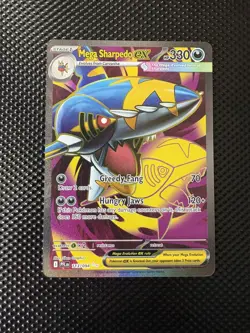Pokemon TCG Mega Sharpedo EX 113/094 Phantasmal Flames Ultra Rare MINT PackFresh - Image 1