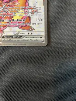 Pokemon TCG Charizard EX SVP056 Black Star Promo Card NM Condition - Image 3