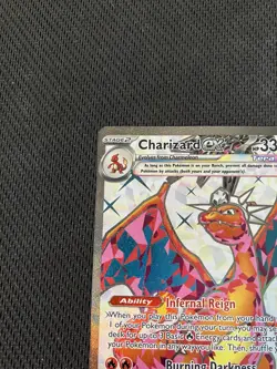 Pokemon TCG Charizard EX SVP056 Black Star Promo Card NM Condition - Image 5
