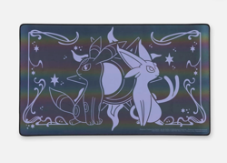 Pokemon Center Celestial Espeon & Umbreon Playmat Pokemon BRAND NEW 24 x 14 IN - Image 3