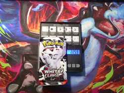 Very Heavy! 22.59g Pokemon TCG SV10.5 White Flare Booster Pack Sealed! - Image 1