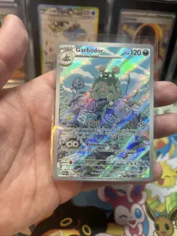 Pokemon Garbodor 204/182 Paradox Rift Illustration Rare Near Mint NM - Image 3