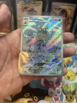 Pokemon Garbodor 204/182 Paradox Rift Illustration Rare Near Mint NM - Image 4