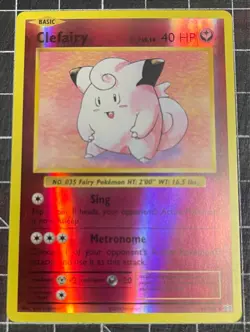Clefairy 63/108 Reverse Holo Rare Pokemon XY Evolutions 2016 LP - Image 2