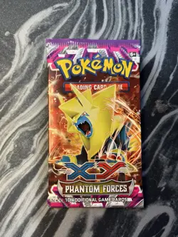 Pokemon XY Phantom Forces Booster Pack- Factory Sealed Manectric Art - Image 1