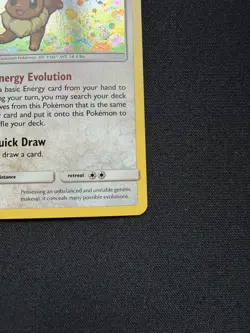 Pokemon TCG Sun & Moon Eevee #101a/149 Alternative Art Holo - NM - Image 5
