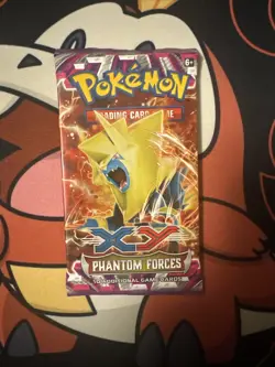 Pokemon XY Phantom Forces Factory Sealed Booster Pack Manectric Art 820650109102 - Image 1