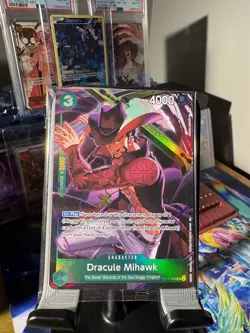 One Piece Dracule Mihawk ST12-003 Illustration Box Vol. 4 Promo Sealed - Image 1