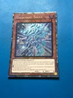 YUGIOH Collector's Rare Magicians' Souls RA02-EN014 1st Edition - Image 1