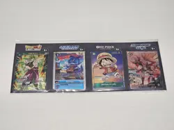 Sealed Gen Con 2023 Promo Sheet One Piece Monkey.D.Luffy Digimon Dragon Ball BSS - Image 1