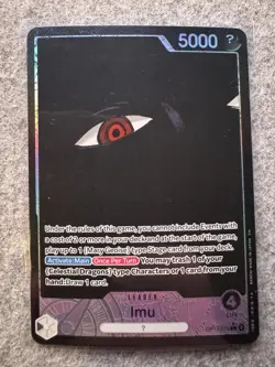 2025 One Piece Carrying on His Will Imu Leader Alt Art OP13-079 - Image 1
