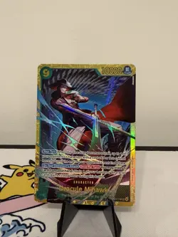 Dracule Mihawk SEC Alt Art OP14-119 One Piece TCG English and regular SEC - Image 4