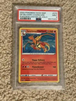 Special Delivery Charizard Promo Holo Pokemon Card SWSH075 PSA 9 MINT - Image 1