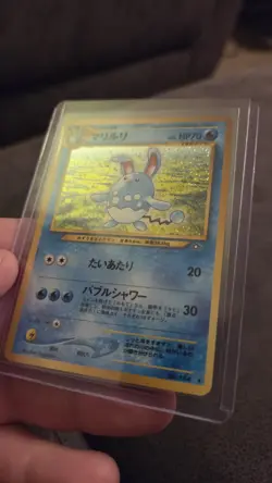 JAPANESE POKEMON AZUMARILL No.184 HOLO WIZARDS NEO GENESIS - (NM) - Image 3