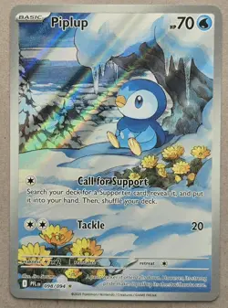 Piplup - 098/094 - ME02: Phantasmal Flames (PFL) Pokemon TCG NM Holo - Image 1