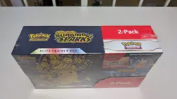 Pokemon TCG Surging Sparks ETB & Booster Bundle Costco 2-Pack NEW Factory Sealed - Image 5