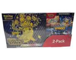 Pokemon TCG Surging Sparks Costco 2 Pack ETB & Booster Bundle Sealed New - Image 1