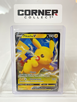 Pikachu V SWSH061 - SWSH Black Star Promo Pokemon Card *New* - Image 1