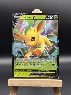 Pokemon Card Leafeon V 013/159 Ultra Rare Crown Zenith Near Mint - Image 1