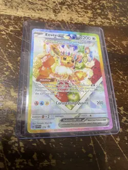 Pokemon TCG Eevee EX 174 Black Star Promo Card from Scarlet & Violet VHTF SSP - Image 1