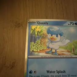 Quaxly 003 Pokemon TCG Sv: Scarlet & Violet Promo Cards Holo (Near Mint) - Image 3