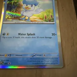 Quaxly 003 Pokemon TCG Sv: Scarlet & Violet Promo Cards Holo (Near Mint) - Image 4