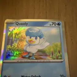 Quaxly 003 Pokemon TCG Sv: Scarlet & Violet Promo Cards Holo (Near Mint) - Image 5