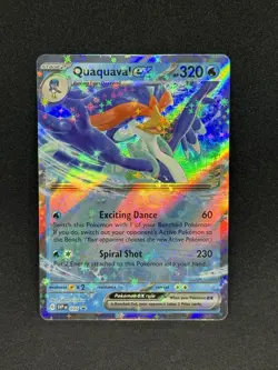 Pokemon Quaquaval ex 035 Sv: Scarlet & Violet Promo Card - Image 1