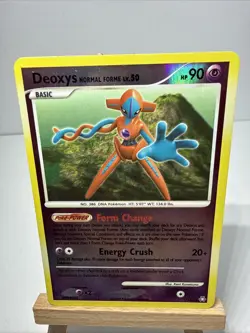 Pokemon Deoxys Normal Forme LV50 Legends Awakened Card 1/146 Reverse Holo LP - Image 1