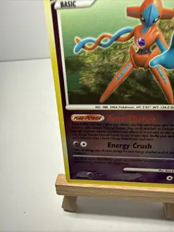 Pokemon Deoxys Normal Forme LV50 Legends Awakened Card 1/146 Reverse Holo LP - Image 4