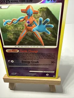 Pokemon Deoxys Normal Forme LV50 Legends Awakened Card 1/146 Reverse Holo LP - Image 5