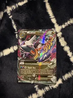 Pokemon TCG Mega M Latios EX Holo Ultra Rare Card Roaring Skies 59/108 - Image 1