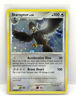 Pokemon Card - Staraptor Diamond and Pearl 16/130 Holo Rare - Image 1