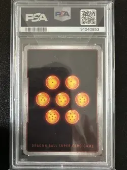 PSA 10 Dragon Ball Super Card SS4 Son Goku & SS4 Vegeta BT24-118 Alt Art Gold - Image 2