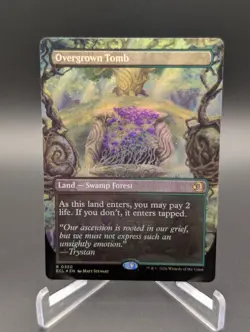 Overgrown Tomb (Borderless) Lorwyn Eclipsed Foil - Image 1
