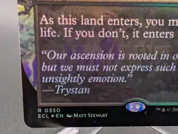 Overgrown Tomb (Borderless) Lorwyn Eclipsed Foil - Image 2