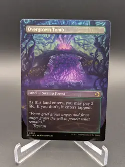 Overgrown Tomb (Borderless) Lorwyn Eclipsed Foil - Image 3