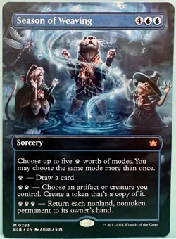 Season of Weaving - Bloomburrow - Magic MTG - NM - Mythic Rare - Image 1