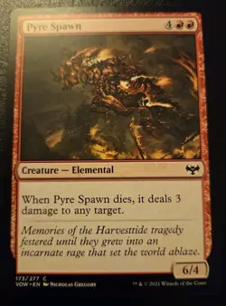 Pyre Spawn 173/277 Common Innistrad: Crimson Vow Magic: The Gathering - Image 1